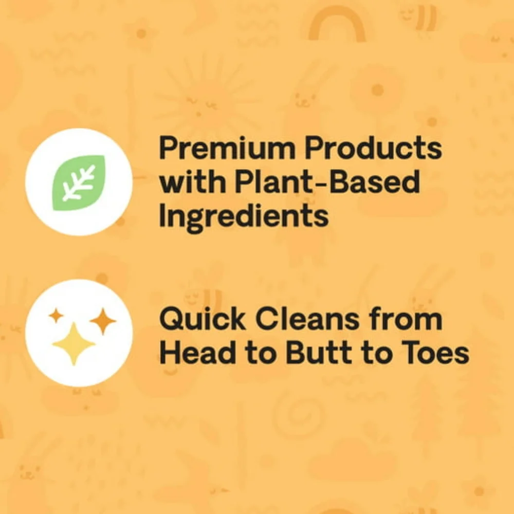 Hello Bello Squeaky Clean Kiddo Kit, Baby Bath Time Gift Set - Picture 2 of 5